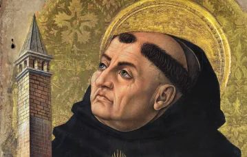 Św. Tomasz z Akwinu, Carlo Crivelli  ok. 1435 r / domena publiczna