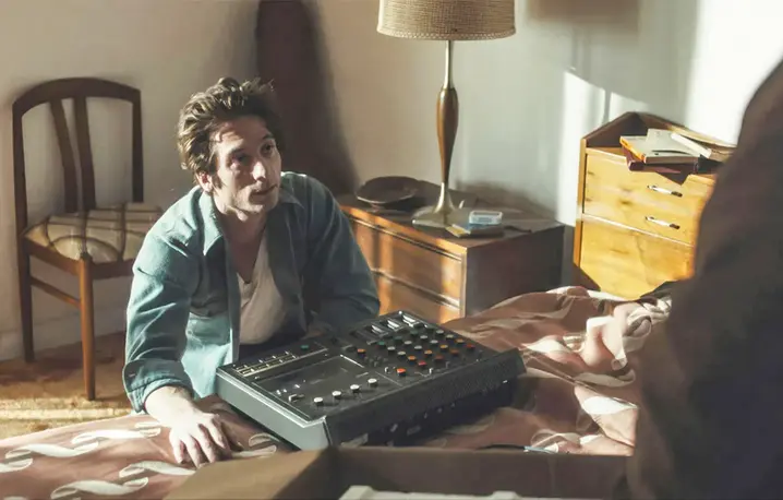 Jeremy Allen White jako Bruce Springsteen w filmie „Springsteen: Ocal mnie od nicości” w reż. Scott Cooper // materiały prasowe