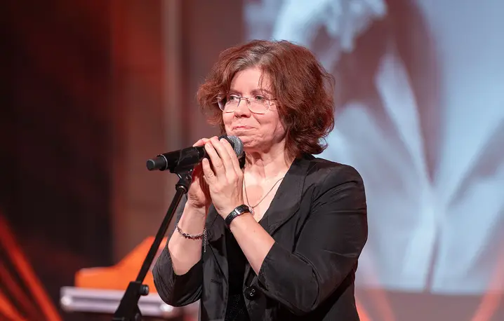 Marta Titaniec, laureatka nogrody Tygodnika Powszechnego "Bonus". Kraków, 28 listopada 2025 r. // Fot. Marek Bednarz