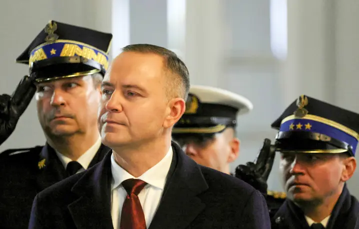 Prezydent Karol Nawrocki podczas Dnia Podchorążego. Warszawa, 29 listopada 2025 r. // Fot. Robert Kowalewski / Agencja Wyborcza.pl