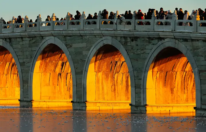 Pekin, Chiny 21 grudnia 2023 r. // Fot. Quan Yajun /VCG / Getty Images