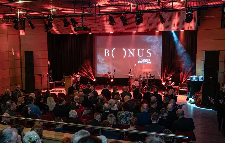 Gala nagrody "Tygodnika Powszechnego" BONUS. Kraków, 28 listopada 2025 r. // Fot. Marek Bednarz