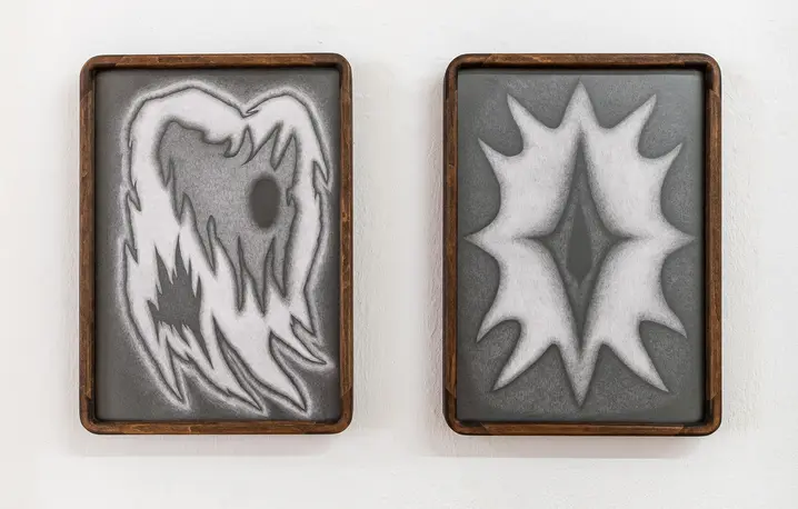  Aleksandra Liput, Co mowią usta cienia. Galeria Le Guern, Warszawa, 2025 r. // fot. Kuba Mozolewski