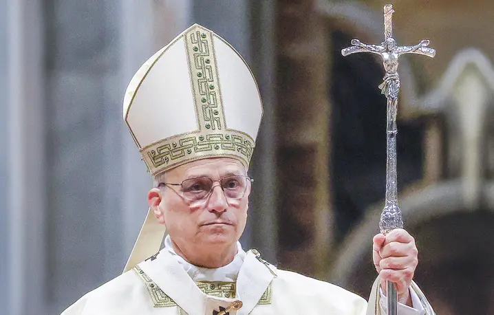 Papież Leon XIV. Watykan, 6 stycznia 2025 r. // Fot. Riccardo De Luca / Anadolu / AFP / East News