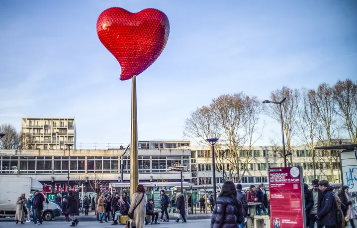 Coeur de Paris // Fot. Yoan Valat / EPA / PAP