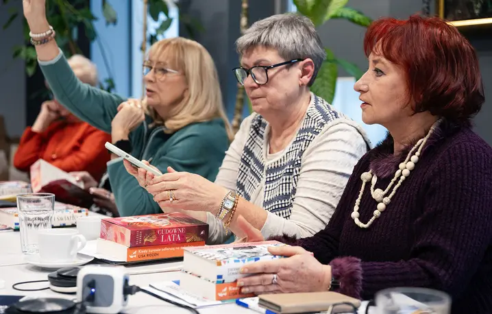 Warsztaty dla studentek Uniwersytetu Trzeciego Wiek w redakcji „Tygodnika Powszechnego. Kraków, 20 lutego 2026 r. // Fot. Sylwia Śliwka