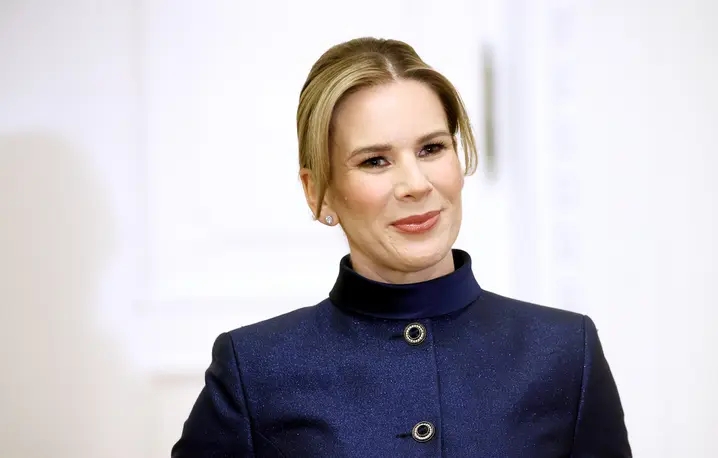 Marta Nawocka. Warszawa, grudzień 2025 r. // Fot. Wojciech Olkuśnik / East News