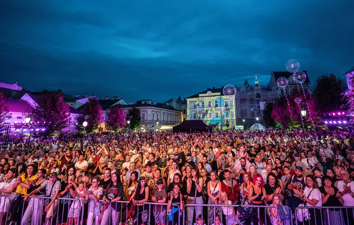 Koncert Epokowe balety, czyli z tańcem przez epoki. Bielsko Biała, 29 sierpnia 2025 r. // Fot. Lucjusz Cykarski / UM w Bielsku-Białej