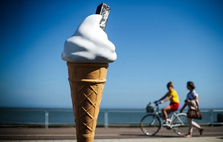 South Beach w Lowestoft // Fot. Peter Macdiarmid Getty Images