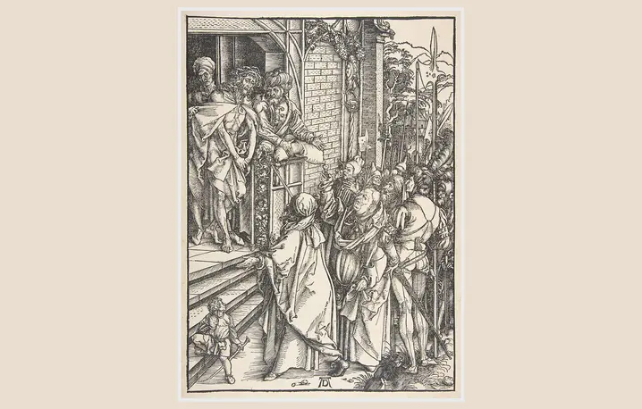 Albrecht Durer "Ecce homo" // domena publiczna