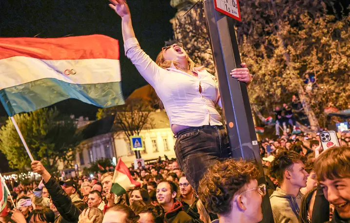 Budapeszt, 12 kwietnia 2026 r. // Fot. Sean Gallup / Getty Images 