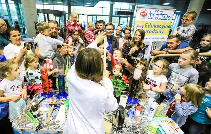 Noc naukowców na Politechnice Poznańskiej, 27 września 2019 r. // Fot. Łukasz Cynalewski / Agencja Wyborcza.pl 