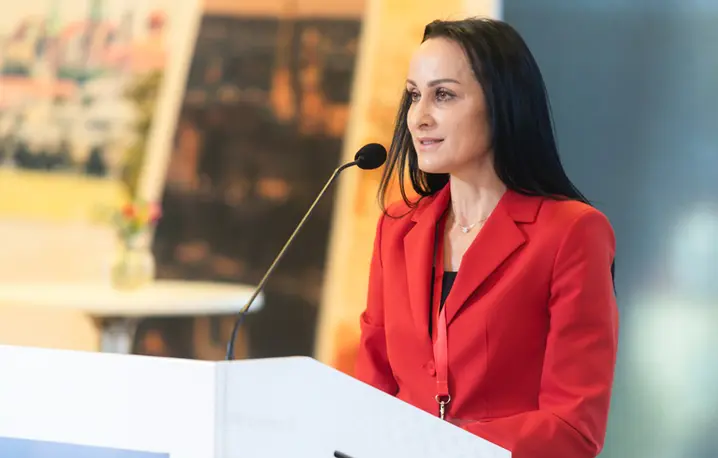 Katarzyna Olesiak – menedżerka kultury i finansów, prezeska ARMK // Fot. Łukasz Popielarczyk