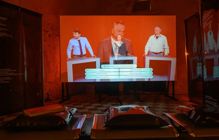 „Archiwum wahań” Weroniki Zalewskiej, Pawilon Polski na Malta Biennale 2026 / fot. Kuba Celej / Instytut Adama Mickiewicza / materiały prasowe