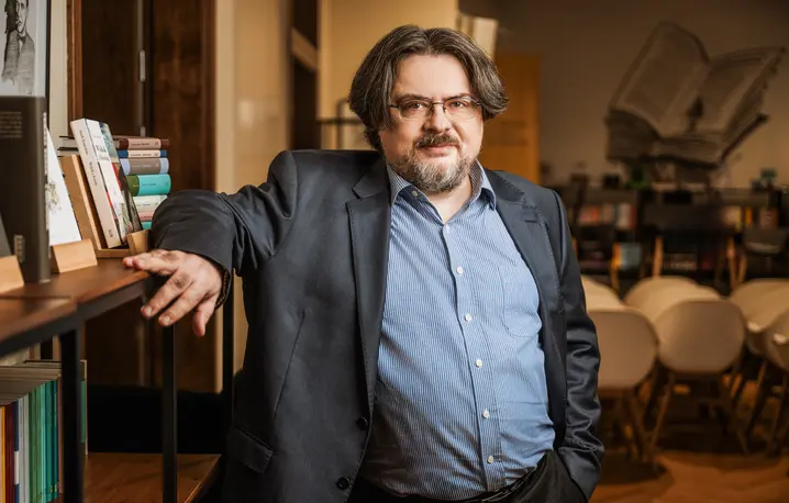 Łukasz Michalski, dyrektor Państwowego Instytutu Wydawniczego // Fot. Radek Zawadzki / materiały prasowe PIW