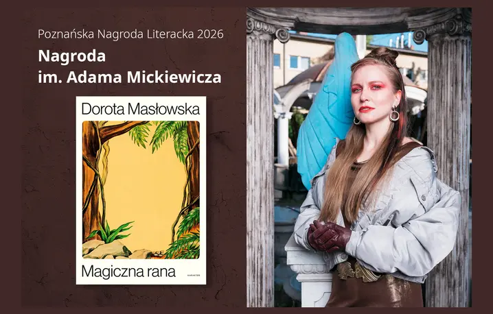 Dorota Masłowska. Poznańska Nagroda Literacka przyznana. // Fot. Szymon Roginski / materiały prasowe