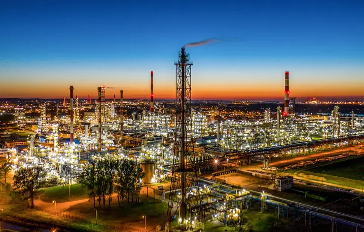 Rafineria Gdańska, część PKN ORLEN, jednego z największych koncernów multienergetycznych w Europie Środkowej // Przemek Świderski / REPORTER