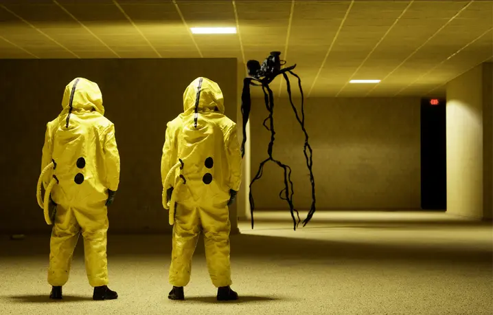 Kadr z filmu „Backrooms", rez. Kane Parsons, USA 2026 r. // materiały prasowe