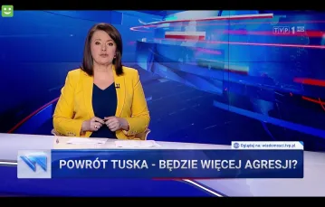 Główne wydanie Wiadomości TVP z 5 lipca 2021 r. / Screen ze strony wiadomosci.tvp.pl / 