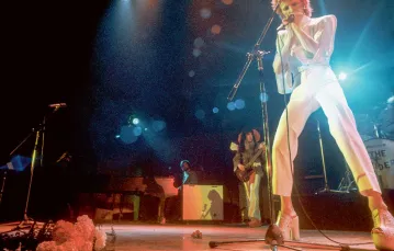 David Bowie jako Ziggy Stardust, Los Angeles, 1973 r. / RICHARD CREAMER / MICHAEL OCHS ARCHIVES / GETTY IMAGES