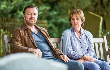 Ricky Gervais i Penelope Wilton w miniserialu „After Life” / MATERIAŁY PRASOWE NETFLIX