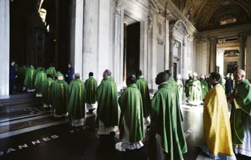Synod Biskupów dla Afryki, Watykan, 4 października 2009 r. / fot. Giuseppe Giglia / AP / Agencja Gazeta / 