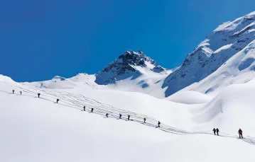 Wyprawa skiturowa do kaukaskiej Swanetii. Gruzja, 21 marca 2022 r. / /  FOT. ŁUKASZ KOSUT / ARCHIWUM PRYWATNE