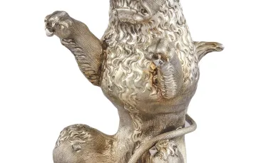 Christoph Erhart, Figura lwa, Augsburg, ok. 1600 r. /  / DARIUSZ BŁAŻEWSKI / ZAMEK KRÓLEWSKI NA WAWELU
