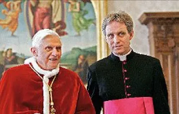 Benedykt XVI i Georg Gaenswein / 
