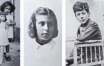 Spośród 11 tysięcy żydowskich dzieci, wysłanych na śmierć przy udziale francuskiego rządu, udało się odnaleźć zdjęcia 4 tysięcy z nich. Od lewej: Nicole Bloch, Nina Aronowicz i Henri Gilburt. / LES 11 400 ENFANTS JUIF DEPORTES DE FRANCE x3