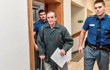 Jaromír Balda przed Sądem Okręgowym w Pradze, 7 stycznia 2019 r. / SERGII KHARCHENKO / NURPHOTO / EAST NEWS