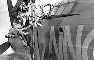 Wrzesień 1940: czeski pilot podczas bitwy o Anglię /fot. internetowe muzeum RAF / 