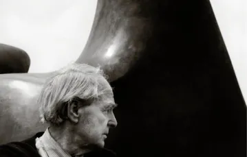 Henry Moore, Florencja, 1972 r. /fot. Corbis / 