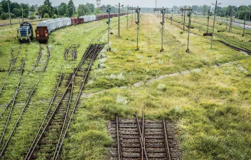 Infrastruktura kolejowa na stacji Czeremcha, 2018 r. / PIOTR TRACZ / REPORTER