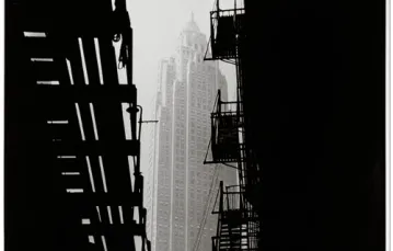 Andreas Feininger, Cities Service Building przy Pine Street. Nowy Jork, 1942 r. / AndreasFeiningerArchive.com / 
