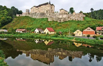 Zamek Šternberk, kiedyś własność Liechtensteinów / ALAMY STOCK PHOTO / BEW
