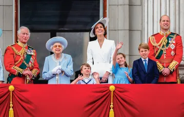Obchody Jubileuszu królowej Elżbiety II. Londyn, 2 czerwca 2022 r. / fot. Max Mumby / Indigo / GettyImages / 