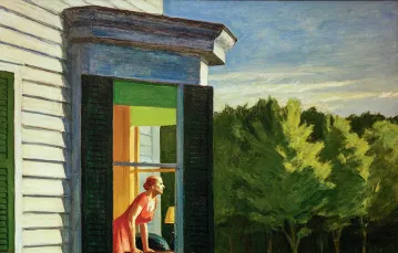 Edward Hopper „Poranek na przylądku Cod”, 1950, olej na płótnie. Ze zbiorów Smithsonian American Art Museum. / AKG-IMAGES / EAST NEWS