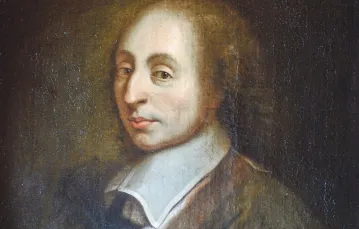 Blaise Pascal, kopia obrazu François II Quesnela, wykonanego dla Gérarda Edelincka w 1691 r. / DOMENA PUBLICZNA
