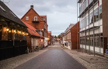 Ulice Skive, na Jutlandii, 30 km od Nykøbing, 2017 r. / / FILIP SPRINGER