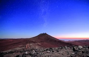 Obserwatorium  Paranal ESO na górze Cerro Paranal, Chile. Tu Europejska Agencja Kosmiczna testuje marsjańskie łaziki. / FOT. JULIEN H. V. GIRARD /  / AP / EAST NEWS / Julien H. V. Girard