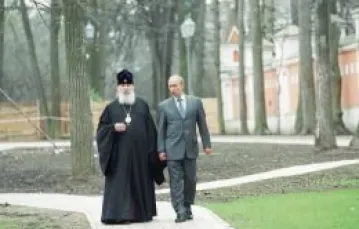 Patriarcha Aleksy II i prezydent Władimir Putin / 