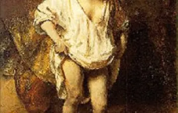 Rembrandt van Rijn, "Kąpiąca się" / 