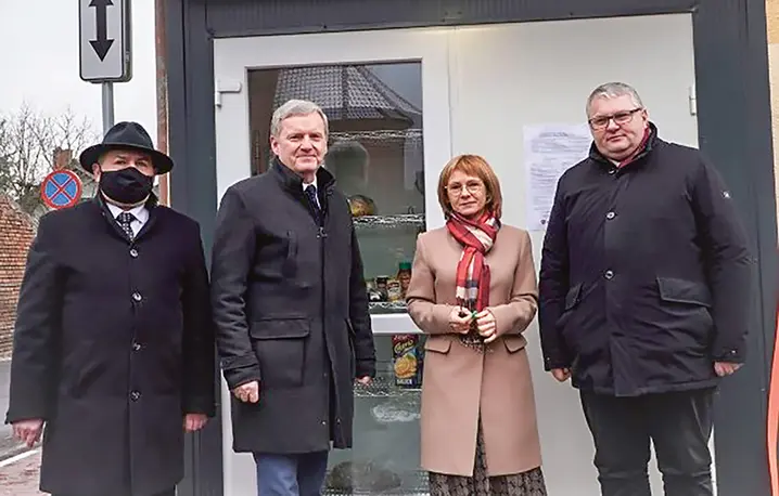 W oficjalne otwarcie jadłodzielni w Budzyniu, powiat chodzieski. / ARCHIWUM UMWW