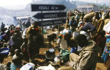 Ruanda, 1994 r. / fot. Jacques Langevin, Sygma, Corbis / 