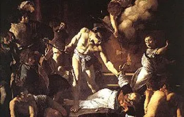 Caravaggio, "Męczeństwo św. Mateusza" / 