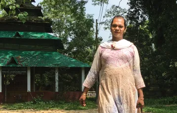 Tamannaah: Nie udaję kobiety, jestem hidźrą, Cox Bazaar, 5 października 2018 r. / MAREK RABIJ