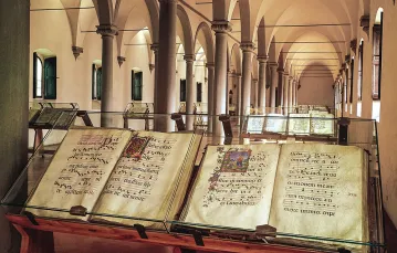 Biblioteka XV-wiecznego klasztoru św. Marka we Florencji / DEA / GETTY IMAGES