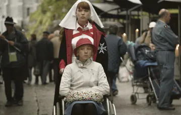 Sylvie Testud grająca chorą Christine w filmie "Lourdes" / fot. materiały dystrybutora / 