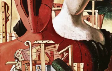 Giorgio de Chirico, „Dwie maski”, 1926 / The Gallery Collection / Corbis / 